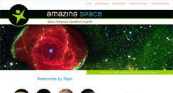 Desktop Screenshot of amazing-space.stsci.edu