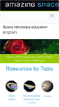 Mobile Screenshot of amazing-space.stsci.edu